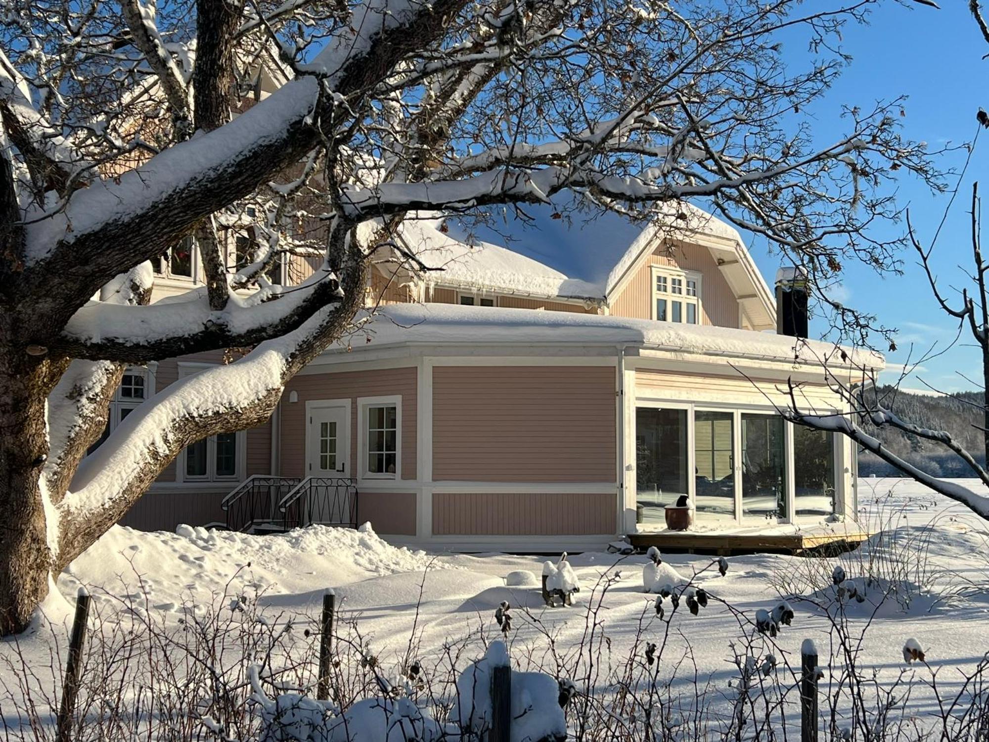 Rosa Huset Osebol Apartamento Stöllet Exterior foto